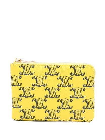 TRIOMPHE CANVAS COIN PURSE
