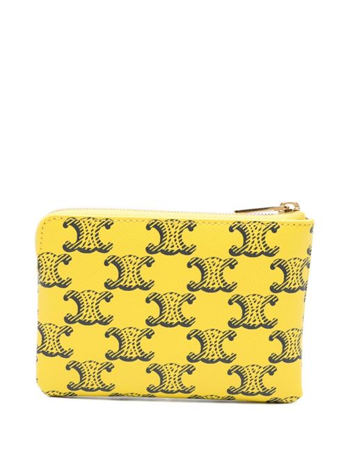 TRIOMPHE CANVAS COIN PURSE