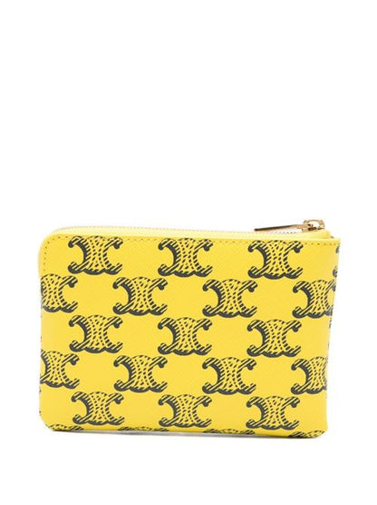 TRIOMPHE CANVAS COIN PURSE