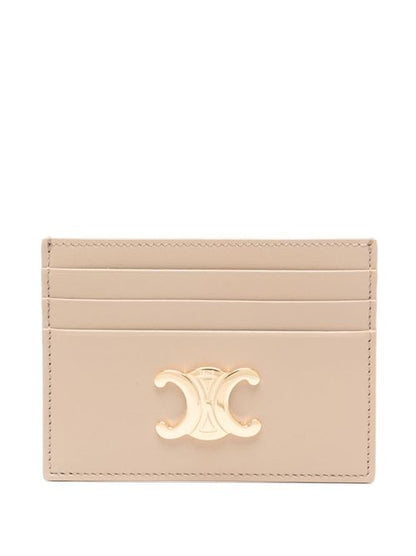 TRIOMPHE LEATHER CARD CASE