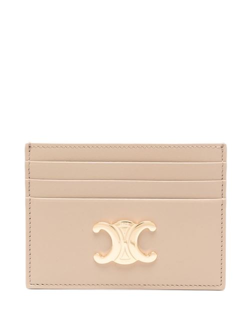 TRIOMPHE LEATHER CARD CASE