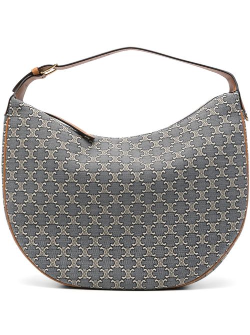 LULU LARGE LEATHER HOBO BAG