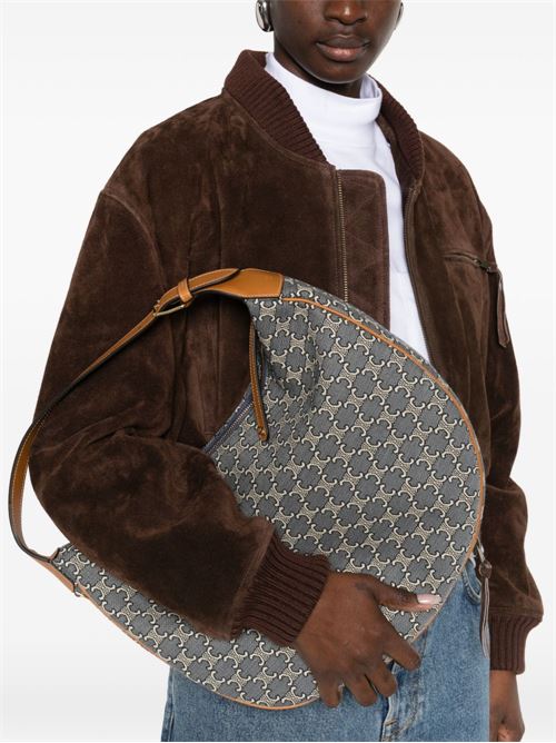 LULU LARGE LEATHER HOBO BAG