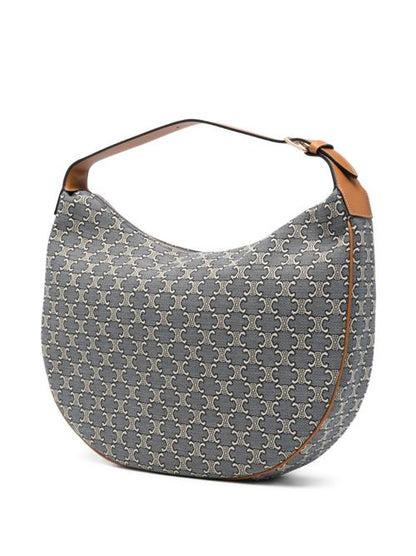 LULU LARGE LEATHER HOBO BAG