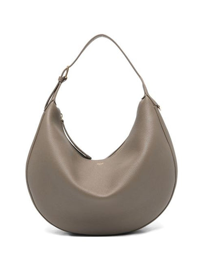 LULU LARGE LEATHER HOBO BAG
