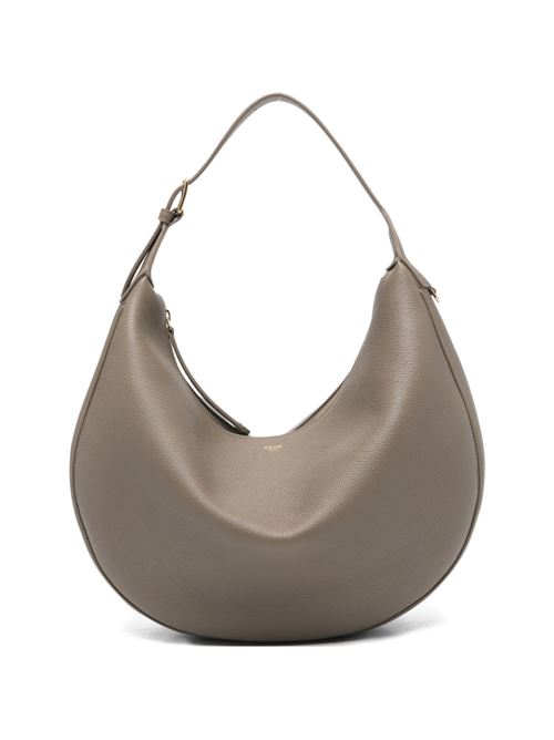 LULU LARGE LEATHER HOBO BAG
