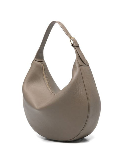 LULU LARGE LEATHER HOBO BAG