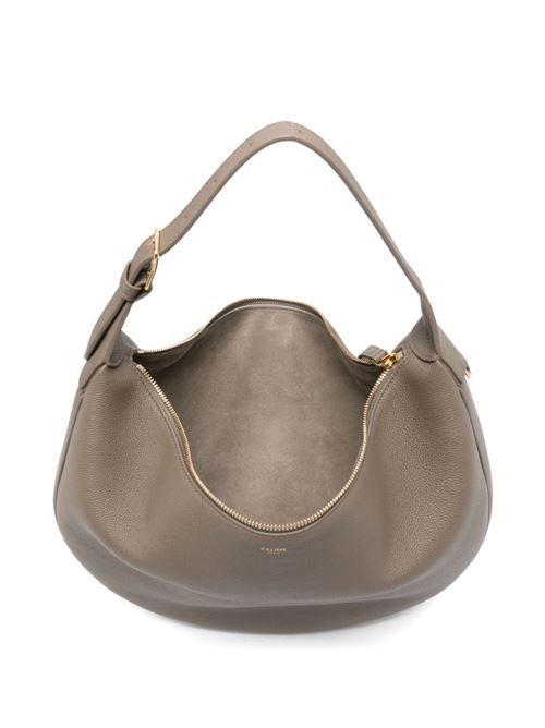 LULU LARGE LEATHER HOBO BAG