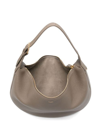 LULU LARGE LEATHER HOBO BAG