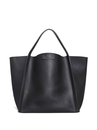 CUBE MEDIUM LEATHER TOTE
