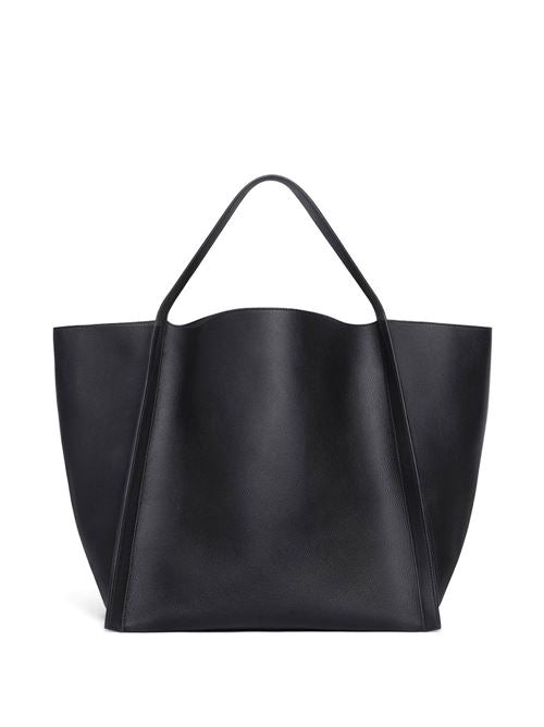 CUBE MEDIUM LEATHER TOTE