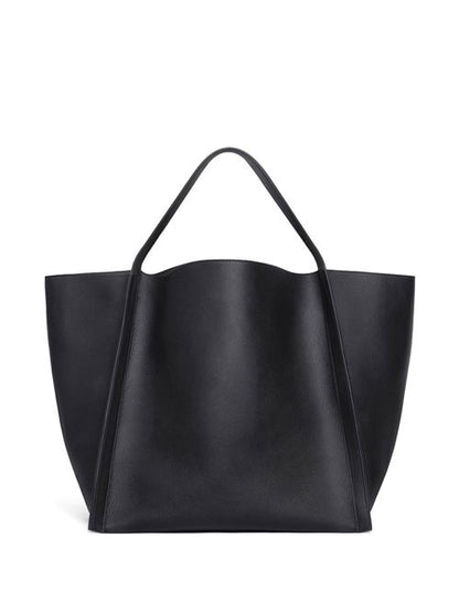 CUBE MEDIUM LEATHER TOTE