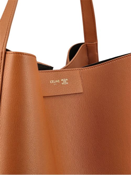 CUBE MEDIUM LEATHER TOTE