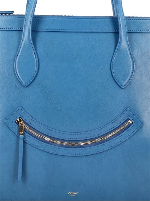 LUGGAGE LEATHER TOTE BAG
