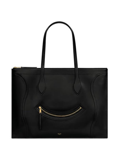 LUGGAGE LEATHER TOTE BAG