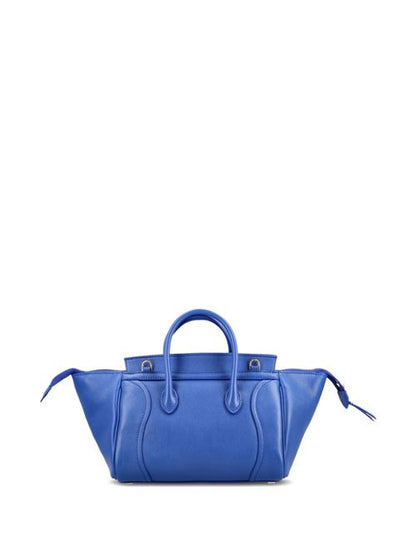 LUGGAGE SMALL LEATHER TOTE BAG