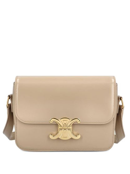 TRIOMPHE TEEN LEATHER CROSSBODY BAG
