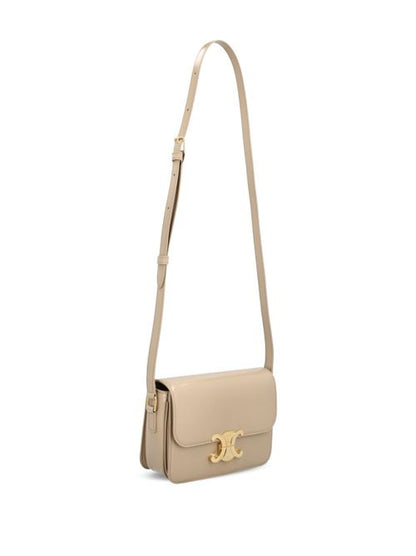 TRIOMPHE TEEN LEATHER CROSSBODY BAG