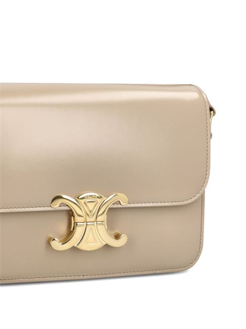 TRIOMPHE TEEN LEATHER CROSSBODY BAG