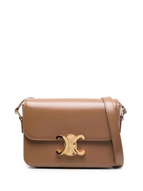 TRIOMPHE TEEN LEATHER CROSSBODY BAG