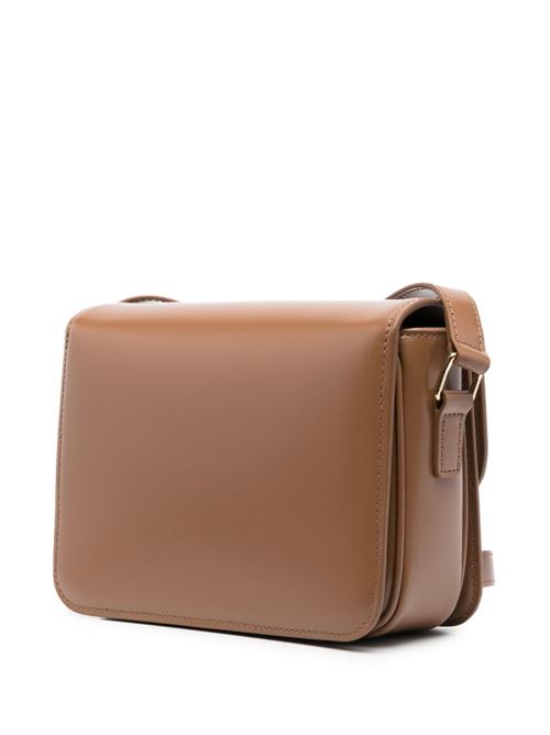 TRIOMPHE TEEN LEATHER CROSSBODY BAG