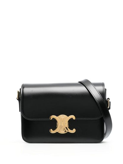 TRIOMPHE TEEN LEATHER CROSSBODY BAG