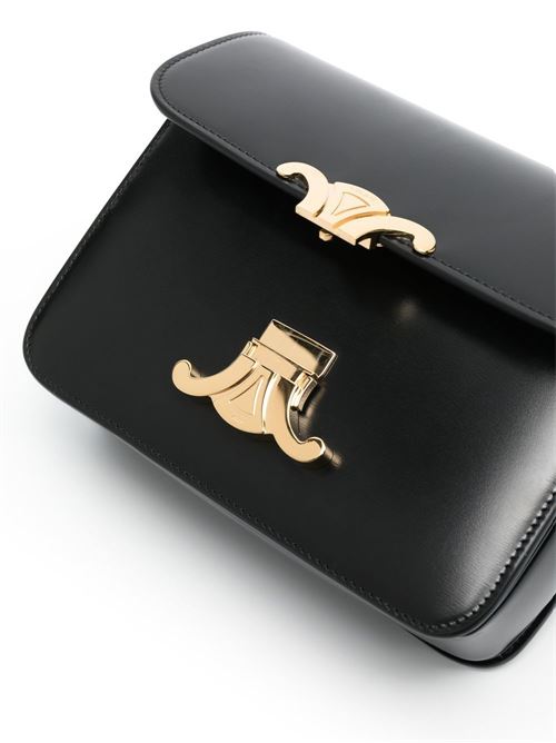 TRIOMPHE TEEN LEATHER CROSSBODY BAG
