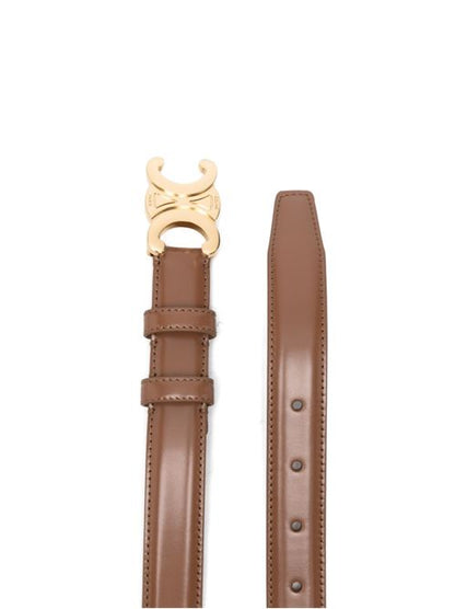 TRIOMPHE LEATHER BELT