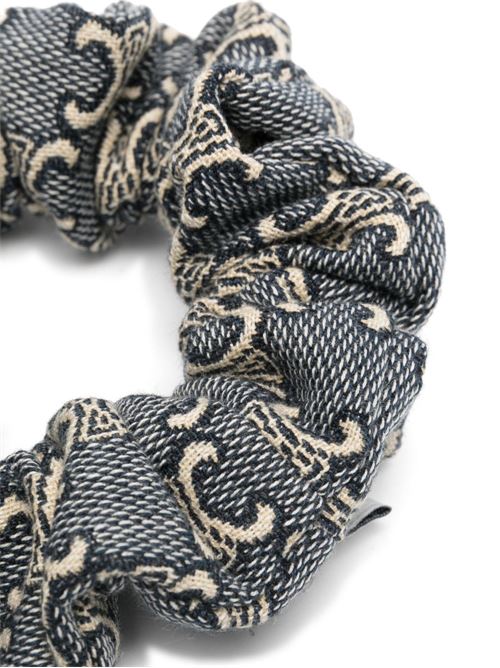 TRIOMPHE JACQUARD SCRUNCHIE