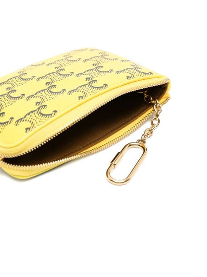 TRIOMPHE CANVAS COIN PURSE