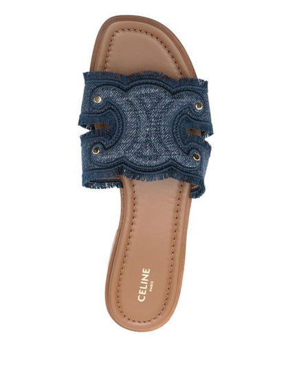 MARINA DENIM MULES