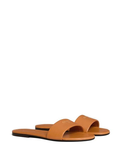 COAST LEATHER FLAT SANDALS