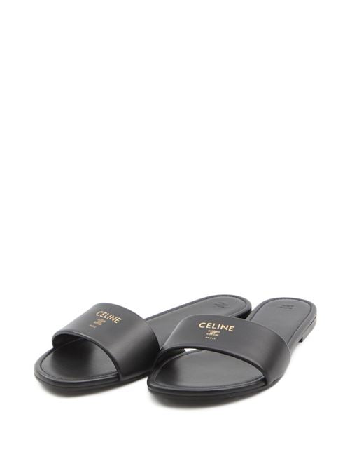 COAST LEATHER FLAT SANDALS