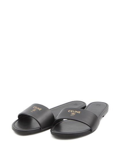 COAST LEATHER FLAT SANDALS