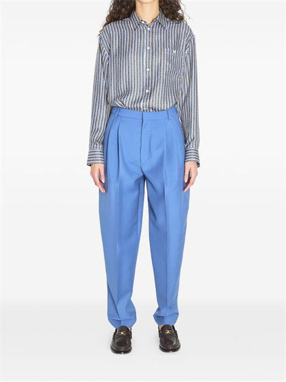 STRIPED SILK SHIRT