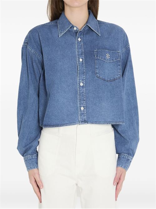 DENIM COTTON SHIRT