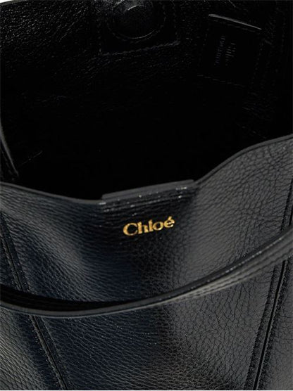 CHLOÉ SPIN SMALL LEATHER TOTE