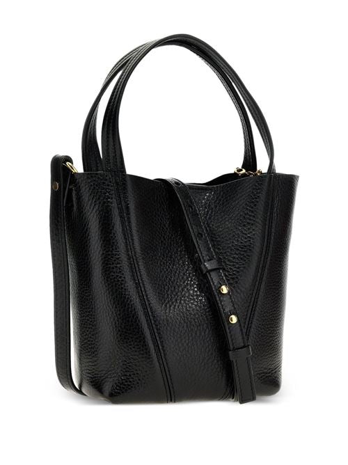CHLOÉ SPIN SMALL LEATHER TOTE