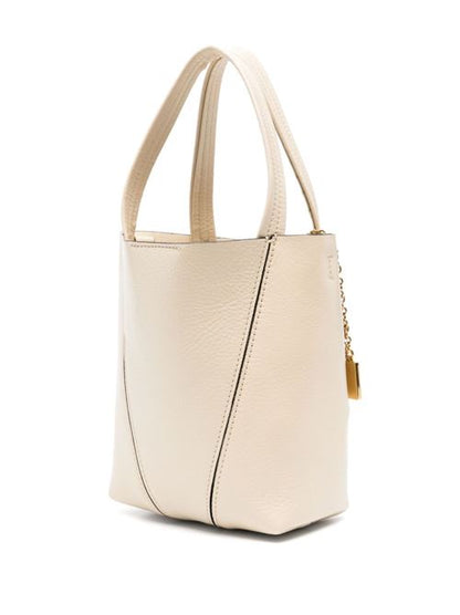 CHLOÉ SPIN SMALL LEATHER TOTE
