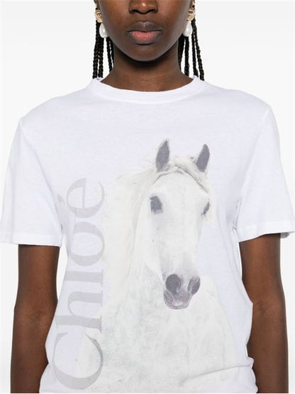 PRINTED COTTON T-SHIRT