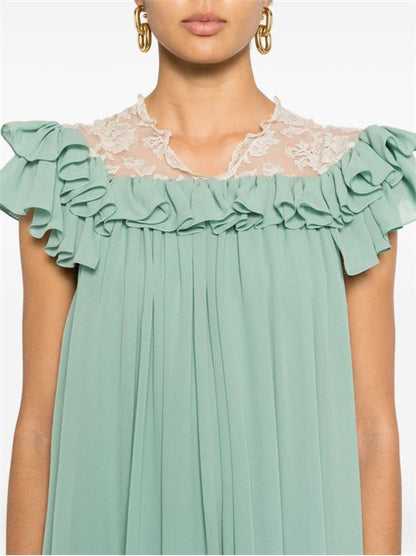 SILK MINI DRESS