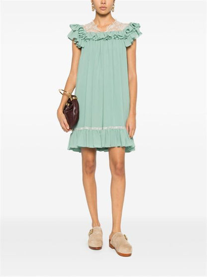 SILK MINI DRESS