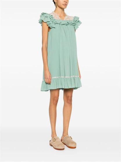 SILK MINI DRESS