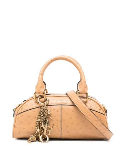 CHLOÉ BOWLING LEATHER HANDBAG