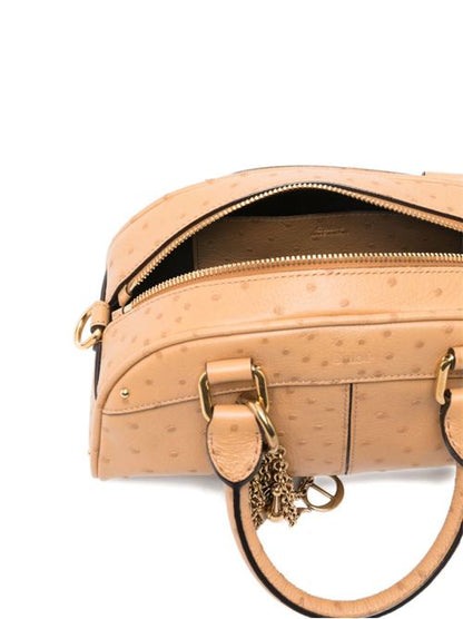CHLOÉ BOWLING LEATHER HANDBAG