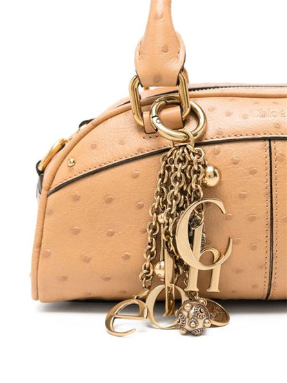CHLOÉ BOWLING LEATHER HANDBAG