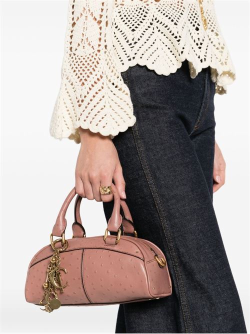 BOWLING SMALL LEATHER HANDBAG