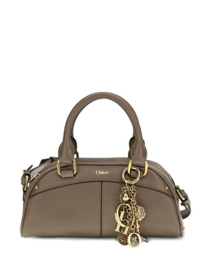 CHLOÉ BOWLING LEATHER HANDBAG