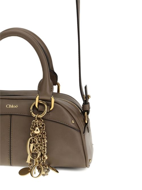CHLOÉ BOWLING LEATHER HANDBAG
