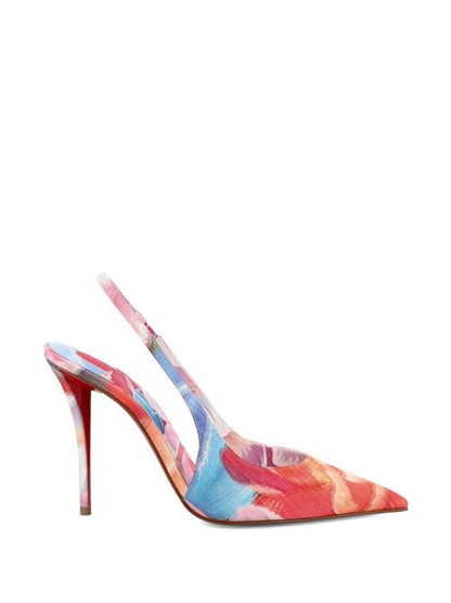 MISS Z PEONY PRINT PUMPS